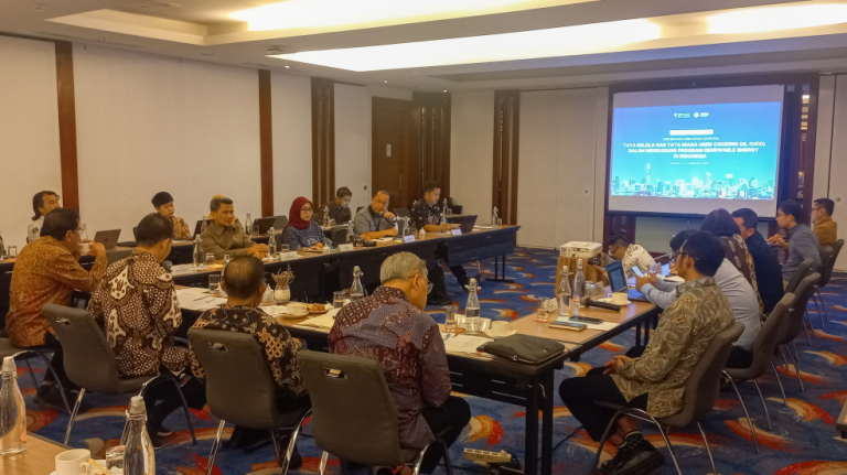 FGD Perumusan Kebijakan Nasional Tata Kelola dan Tata Niaga Used Cooking Oil (UCO) dalam Mendukung Program Renewable Energy di Indonesia