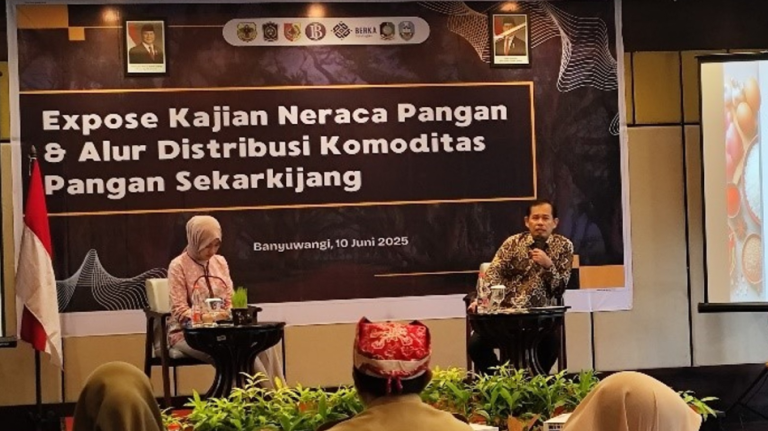Exposé Kajian Neraca dan Alur Distribusi Komoditas Strategis untuk wilayah Sekarkijang yang diselenggarakan oleh Bank Indonesia KPw Jember