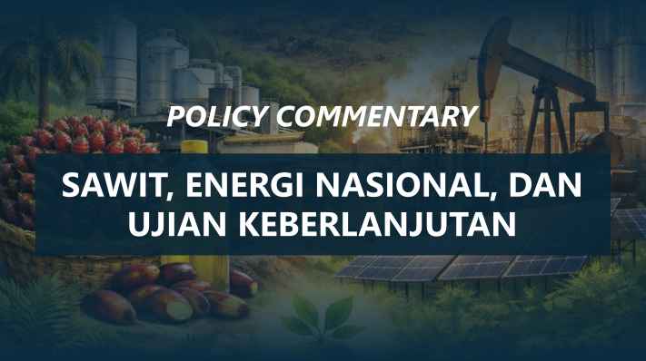 [Policy Commentary] Sawit, Energi Nasional, dan Ujian Keberlanjutan